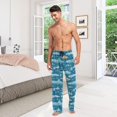 thumbnail image 5 of Top-kevin Marine Submarine Print Pajama Pants for Men Comfort Sleep Lounge Bottoms Straight-fit with Pockets S-XXL, 5 of 6