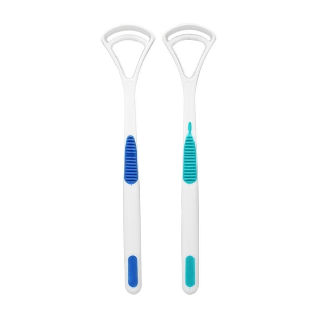 2 Pcs Tongue Scraper Oral Tongue Cleaner Mouth Tongue Cleaning Brush ...