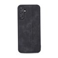 thumbnail image 3 of Allytech Galaxy A05S Case, Slim Fit Shell Back Cover Retro PU Leather Anti-Scratch Shockproof Bumper Phone Case for Samsung Galaxy A05S - Black, 3 of 8