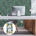 thumbnail image 6 of Yayeee Blank Wall Plate Cover 1-Gang 4.5"x2.7" Home Unused Decorative Outlet, Light Blue Plaid, 6 of 7