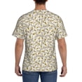 thumbnail image 3 of Bixox Men's Different Butterflys Printed Short Sleeve Skinny Athletic T-Shirt, 3 of 6