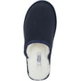 thumbnail image 6 of Snugrugs Men's Suede Mule Slipper with Wool Lining and Lightweight Sole - Navy - US 8, 6 of 7