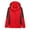 Red, variant on Rain Jacket Lightweight Waterproof Windproof Oversized Windbreaker Shell Packable Hooded Raincoat with Pockets for Hiking Travel Outdoor on Clearance