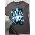 thumbnail image 3 of Marvel Saga Thor Adult Charcoal Shirt, 3 of 3