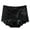 Black, variant on Hfnxid Womens Underwear Sexy Boyshorts Panties Lace Full Coverage Boxer Briefs with Criss Cross Back