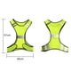 thumbnail image 5 of Toystoory Reflective Stripe Vest High Visibility Lightweight Warning Construction ClothesTraffic Walking Night Fluorescent Cycling Jacket Type3 NO3, 5 of 6