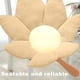 thumbnail image 4 of RKSTN seat cushion Cute Maple Leaf Pillow Toy Leaf Doll Home Sofa Cushion Living Room Tatami Futon Cushion, 4 of 7