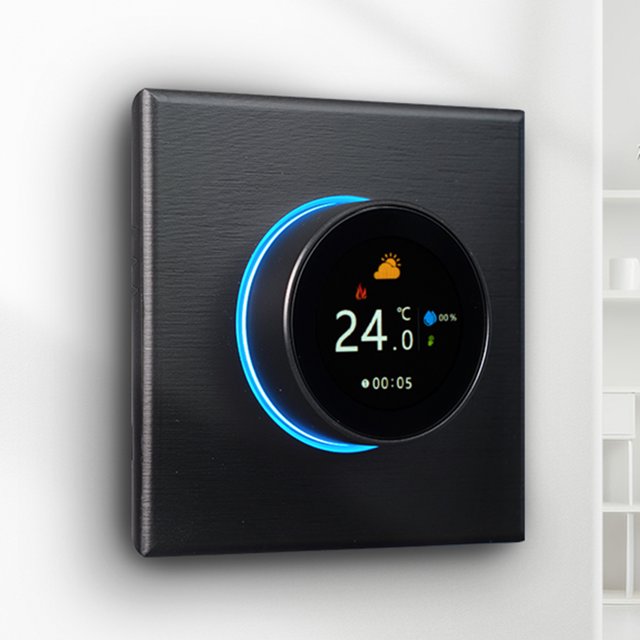 Perilla de termostato inteligente WiFi Control remoto por aplicación interruptor de temperatura inteligente