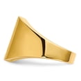 thumbnail image 3 of Bague Signet Homme en Or Jaune 14K, 3 of 5