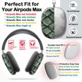 thumbnail image 2 of Protective Cover for AirPods Max Colorful Dragon Scale=7 Headphones Aesthetic Print Snap On Cases, 2 of 5