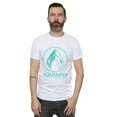 thumbnail image 2 of DC Comics Mens Aquaman Aqua Logo T-Shirt, 2 of 3