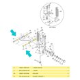 thumbnail image 3 of 90381-18001-00,  Cart Rocker Arm Kit 10PCS Sturdy Structure  For  Cart, 3 of 8