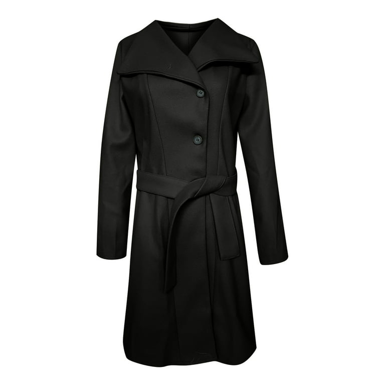 Qiaocaity Womens Fall Fashion Long Trench Coat 2022, Womens Qiaocaity Womens Fall Fashion Long Trench Coat 2022, Womens