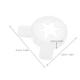 thumbnail image 4 of Miangastore 2PCS Modeling Cap Ice Cream Machine Shaping Caps Replacement Nozzles Ice Cream Maker Accessories for Home and Commercial Use, 4 of 8