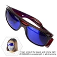 thumbnail image 3 of Gafas láser Red 650nm 660nm Protección Anti rayos infrarrojos, 3 of 8