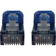 thumbnail image 2 of Eaton Tripp Lite Series Cat6a 10G Snagless Shielded Slim STP Ethernet Cable RJ45 M/M PoE Blue 5 ft. 1.5 m, 2 of 4