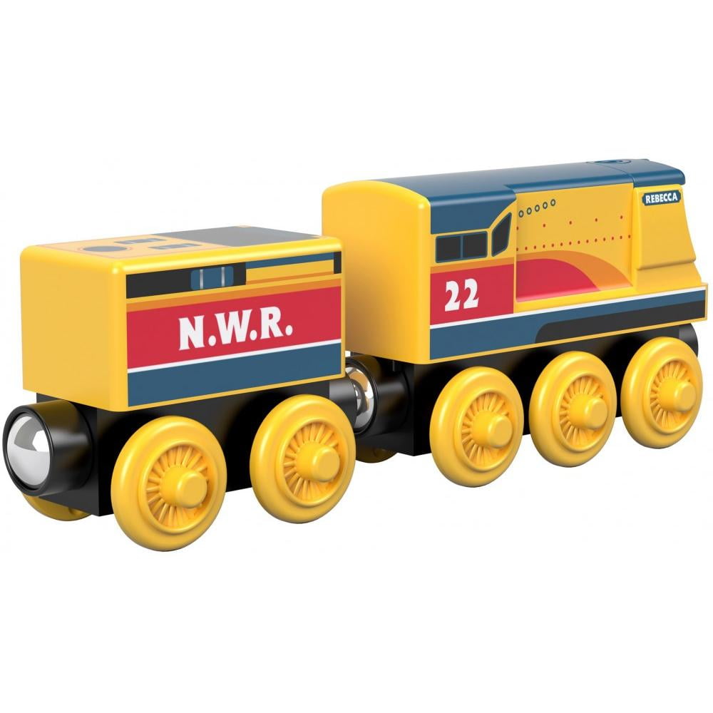 wooden rebecca train