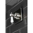 thumbnail image 3 of Kingston KS3048BPL Bel-Air Single-Handle Three-Way Diverter Valve with Square Trim Kit in Brushed Nickel, 3 of 9