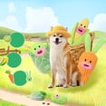 thumbnail image 1 of 2-in-1 Pet Stuffed Plush Toys Cabbage Corn Shape Bite-resistant Sound Squeaky Toys for Small Medium Dogs, 1 of 7