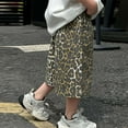 thumbnail image 5 of MEZZALL Boys Casual Shorts Retro Leopard Print Denim Pants For Kids Comfortable Breathable Summer Outfits Playwear For Toddlers To Teens Comfort Baby Wear, 5 of 8