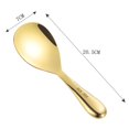 thumbnail image 2 of Rice Serving Spoon Stainless Steel Rice Paddle Scoop Spoon Soup Vegetables Spoon, 2 of 4