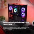 thumbnail image 4 of iBUYPOWER Element SE Gaming PC Desktop Computer AMD Ryzen 7 8700F CPU, AMD Radeon RX 7700 XT 12GB GPU, 32GB DDR5 5200MHz RAM, 1TB NVMe SSD, Windows 11 Home, Gamer Keyboard and Mouse - ESA7R77XT02, 4 of 15