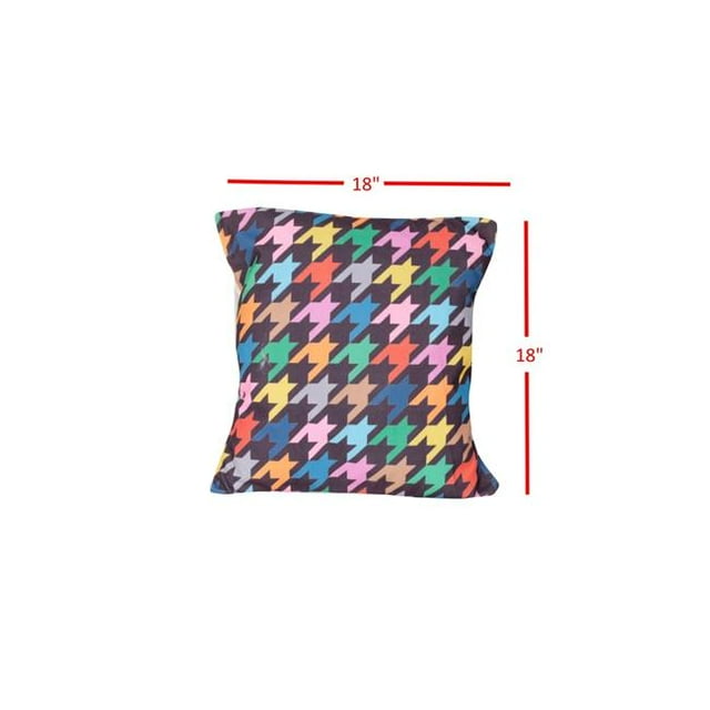 DiscountWorld HD-4900-TP Oreiller Décoratif Abstrait pour la Décoration Intérieure - Lot de 2