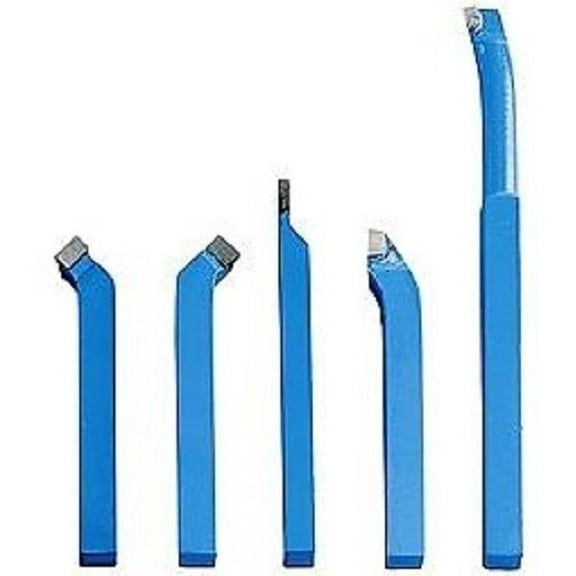 CARBIDE LATHE TURNING TOOLS - 5 PIECES K-1660