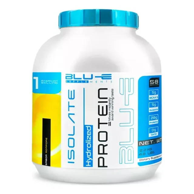 Proteína Whey Hidrolizada Isolate Blu-e De 2.2kg Para 58 Servicio Sabor Rompope