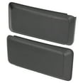 thumbnail image 1 of Front Bumper Guard, Left Right Black Front Bumper Pad Kit Wearproof Antiaging ABS 2pcs Heat Resistant  For Car Modification, 1 of 8