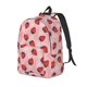 thumbnail image 1 of Disketp Strawberries Mochila de Lona Estampada, Mochila Escolar de Viaje Ligera para Estudiantes y Portátil-Medium, 1 of 5