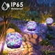 thumbnail image 4 of Luces solares para jardín Keevvon, paquete de 4, 120 LED, multicolor, 4 of 7