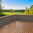 thumbnail image 2 of Alion Home Heavy Duty Privacy Screen Fence Mesh Windscreen For Backyard Deck Patio Balcony Pool Porch Railing 3 Ft Height Brown/Mocha (3'X12'), 2 of 5