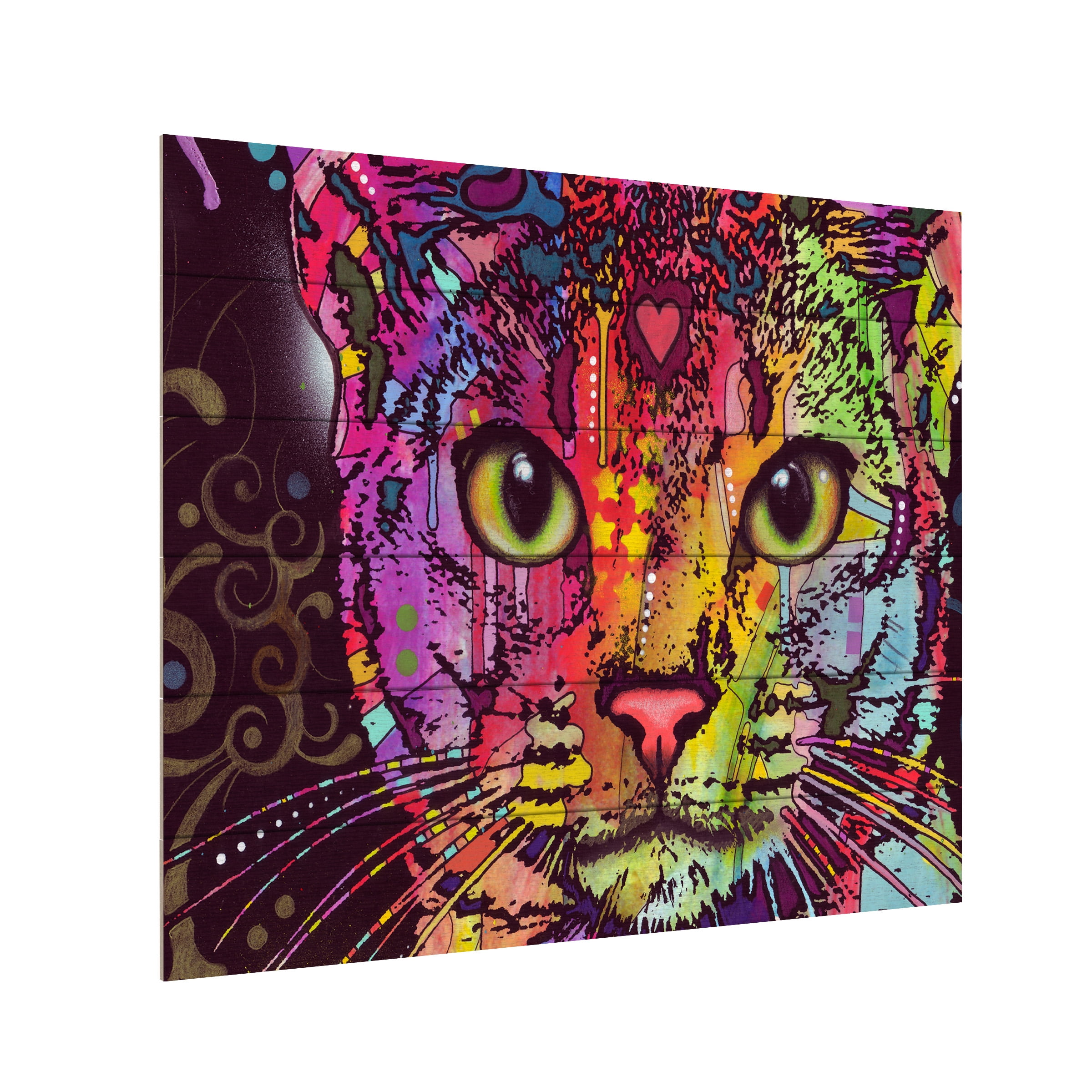 Dean Russo 'Abyssinian' Wood Slat Art