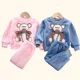 thumbnail image 3 of Autumn Winter Children Clothing Baby Pajamas Set Thick Flannel Fleece Child Sleepwear 2Pcs Sets Warm Home Suits Kids Clothes, 3 of 6