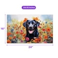 thumbnail image 5 of Welcome Spring Summer Labrador Retriever Portrait Flower Blue Sky Doormat Lab Dog Lover Gifts Indoor Outdoor Welcome Mat - 12001, 5 of 5
