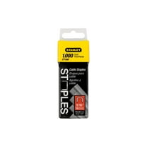 STANLEY CT109T 9/16-Inch Cable Staples, 1000 Ct