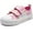 Pink tie-dye, variant on HARVEST LAND Toddler Shoes Boys Girls Slip on Sneakers Cushioned Canvas Dress Shoes for Kids