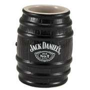 Jack Daniels  Jack Daniels Black Stoneware Barrel Ceramic Shot Glass