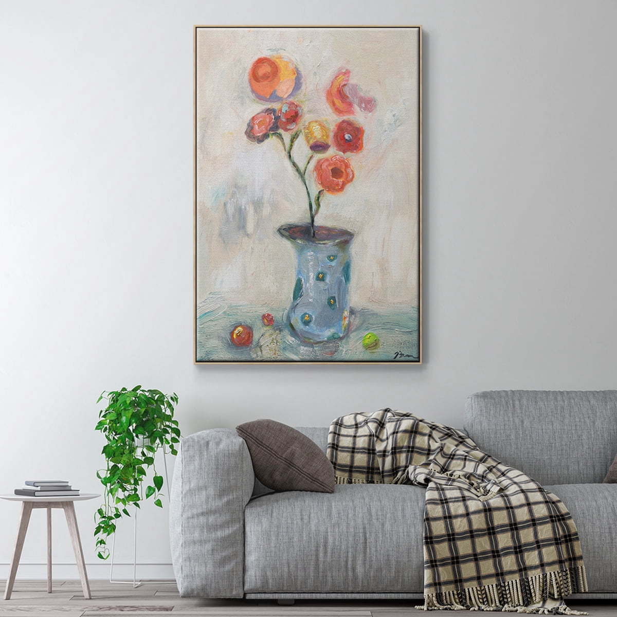 Fruit of Life Framed Premium Gallery Wrapped Canvas - Ready to Hang