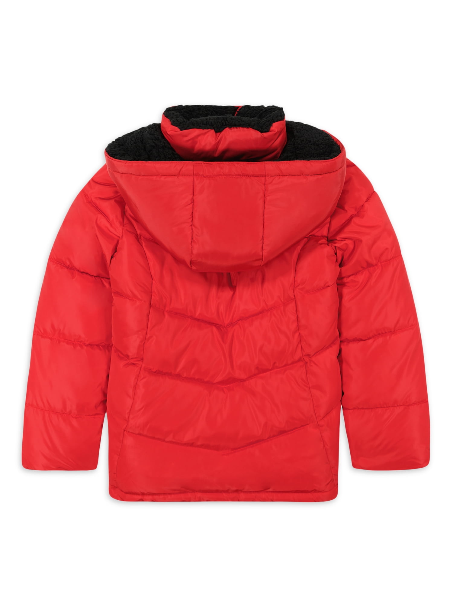 Reebok Girls Hooded Winter Puffer Coat, Sizes 4-16