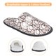 thumbnail image 3 of Fotbe Cute Baseball Pantuflas Peludas para Mujer con Estampado, Zapatillas de Peluche, Zapatos de Invierno para Casa, Uso Interior y Exterior-Medium, 3 of 8