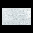 thumbnail image 3 of Milue Jewellery Keychain Making Resin Casting DIY Letter Alphabet Number Resin Molds, 3 of 7