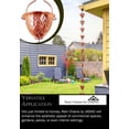 thumbnail image 5 of Rain Chains by JASINC 8.5 ft Pinecone Rain Chain Copper, Water Diverter, JAS3010C, 5 of 5