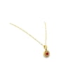 thumbnail image 2 of Gargantilla Oro 10k piedra roja Horoz 45cm, 2 of 5