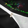 thumbnail image 4 of Castle Fairy Football Gamer Duvet Cover Queen, Graffiti Splash Queen Bedding, Black Green Red,Black Reversible,3-Piece,1 Duvet Cover and 2 Pillowcases, 4 of 6