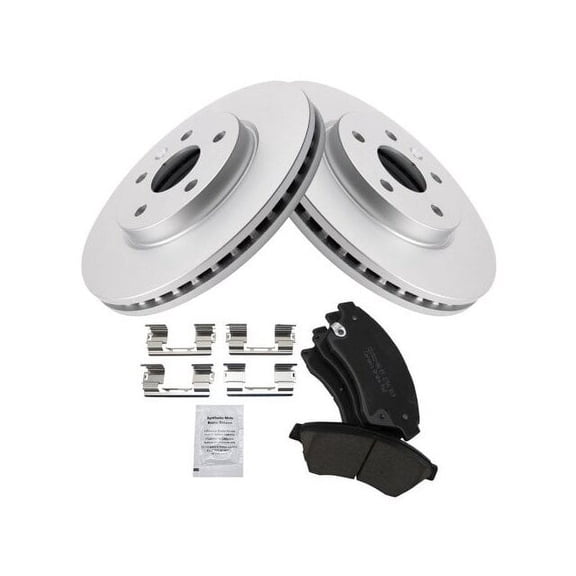 Front Brake Pad and Rotor Kit - Compatible with 2011 - 2015 Chevy Cruze 2012 2013 2014