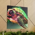 thumbnail image 6 of Sea Turtle Slumbering - Canvas, 6 of 10