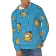 thumbnail image 5 of Psyduck Men's Hoodie Novelty Pattern Long Sleeve Unisex Pullover Hoodies Casual Hooded Sweatshirt with Pocket, 5 of 8