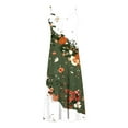 thumbnail image 5 of Puntoco Dresses for women 2025 elegant classy Sleeveless Dresses for Womens 2025 Beach Cotton Linen Floral Printed Dresses with Pockets Casual Flowy Long Dress Multicolor-A XXL(XXL), 5 of 5